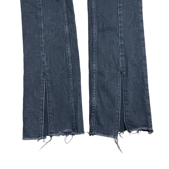 ABERCROMBIE & FITCH JEANS CURVE LOVE THE SKINNY HIGH RISE FRONT SEAM SLIT SZ 28 - Picture 5 of 11